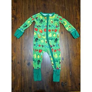 LITTLE SLEEPYS FRUIT AND VEGETABLES‎ ONE PIECE 3-6 MONTHS